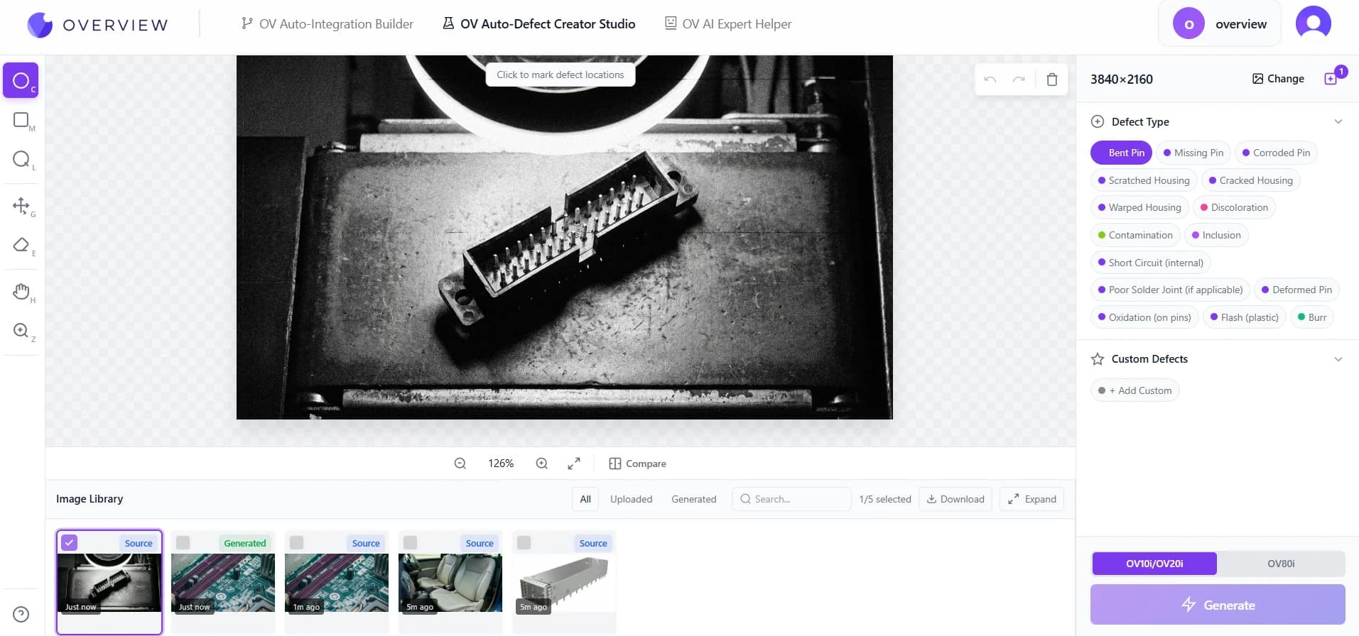 AI-suggested defect types for your product