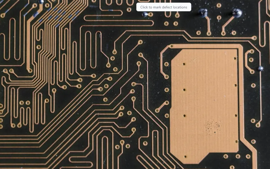 AI-generated synthetic defect preview