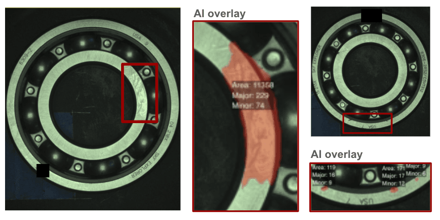 Bearing Minor Defect Detection