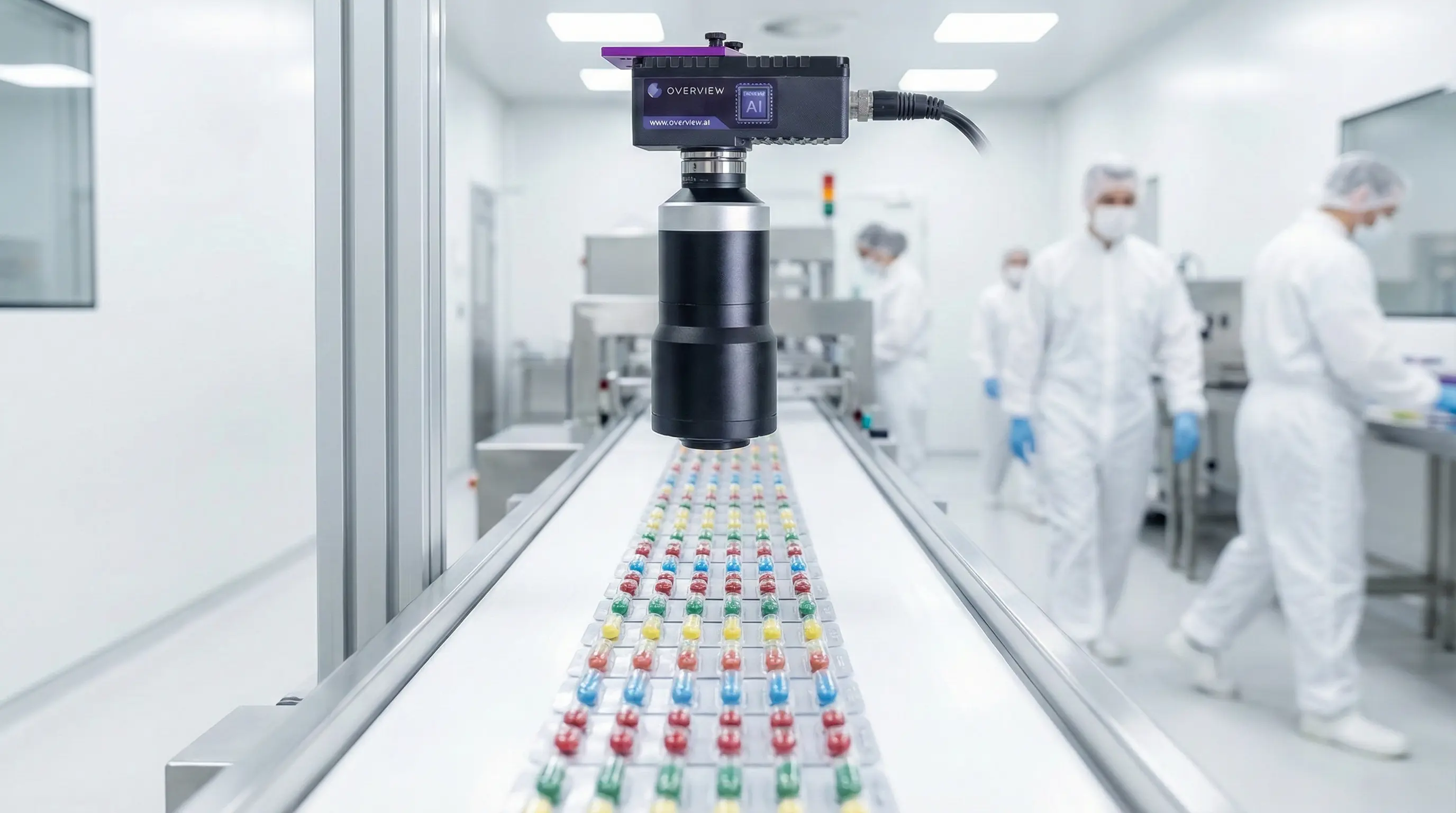 AI Vision for Pharmaceutical Blister Pack & Vial Inspection