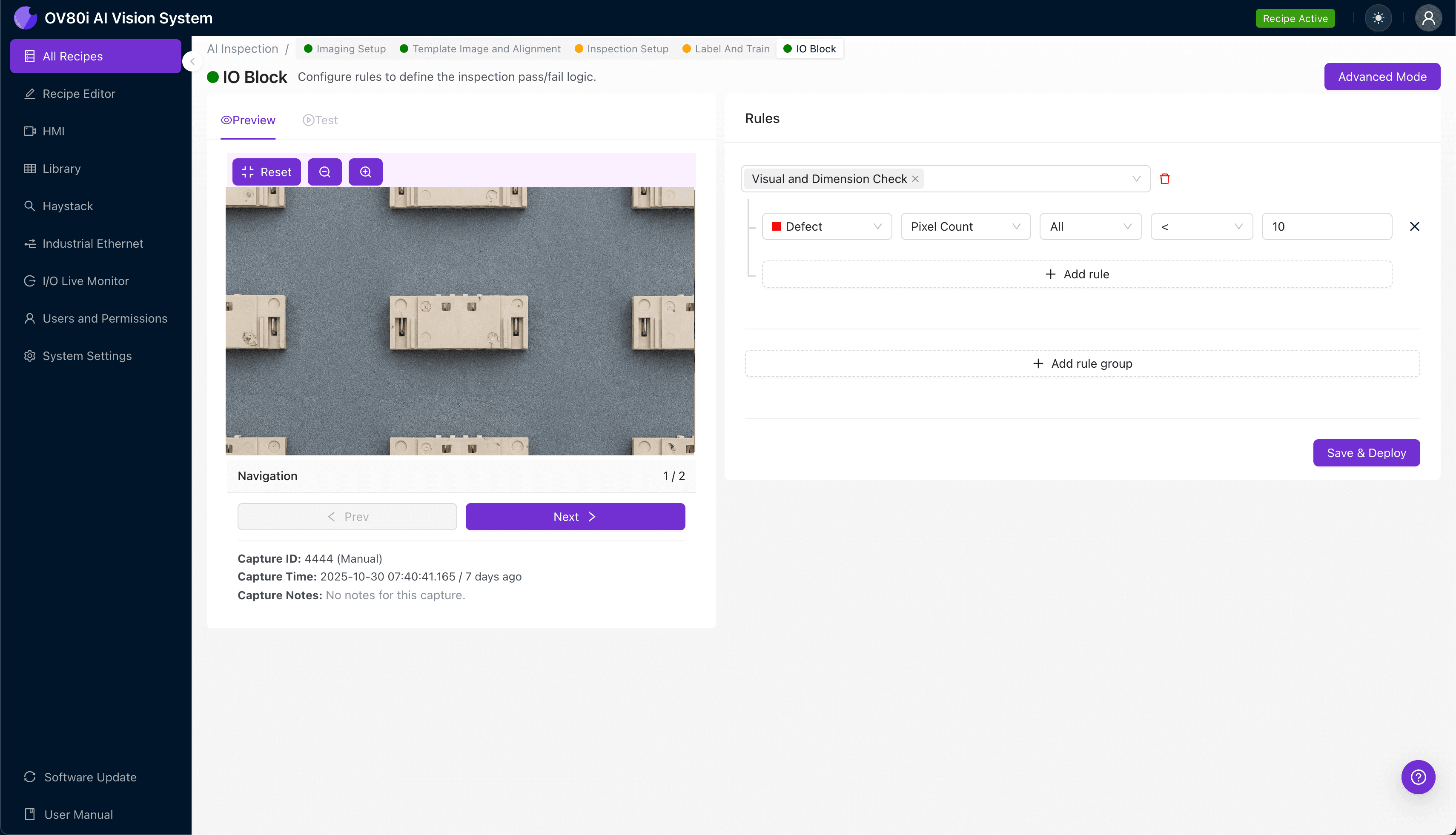 Connector Wafer Ejector Pin Mark Inspection Guide