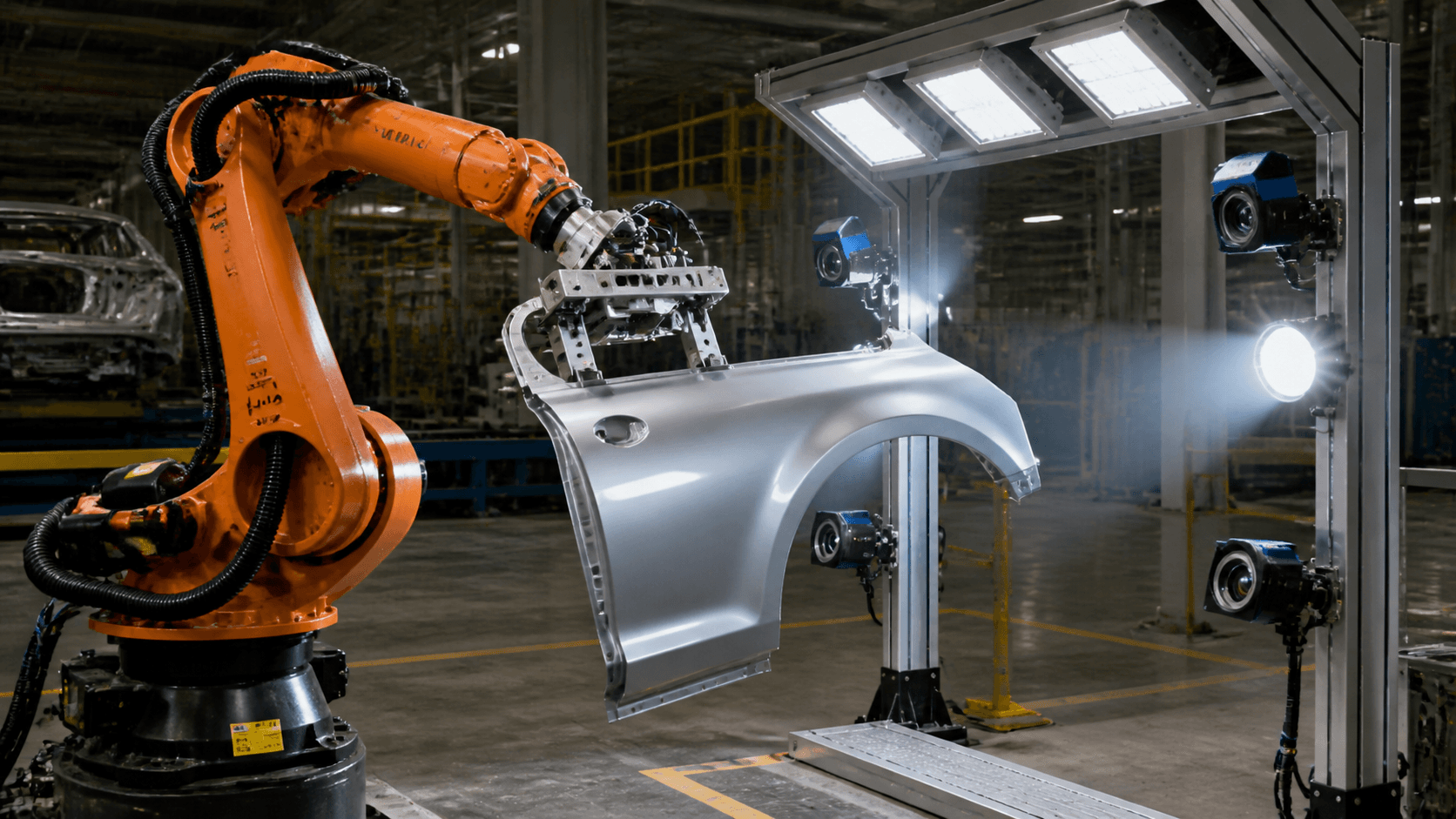 Stamped Sheet Metal AI Defect Detection: Splits, Wrinkles, and Surface Defects on Body Panels