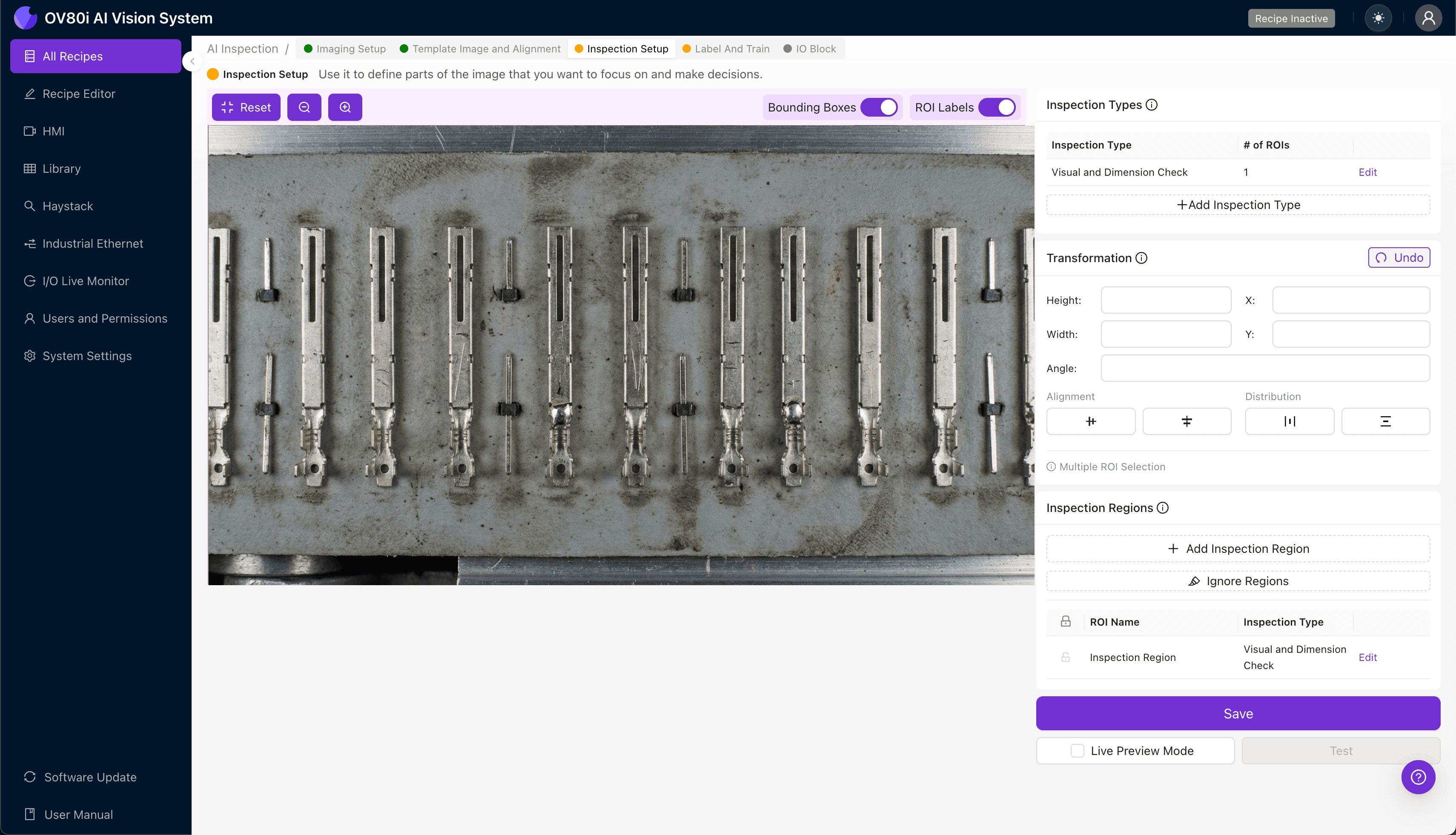 Terminal Pins Visual Inspection Guide