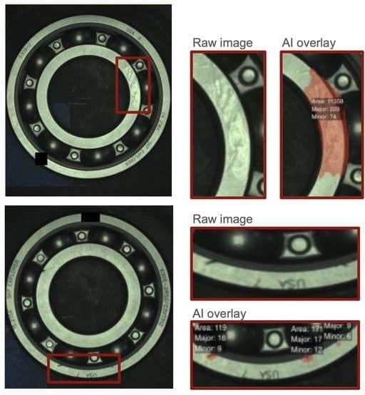 精密轴承缺陷检测 - 制造业案例研究图片