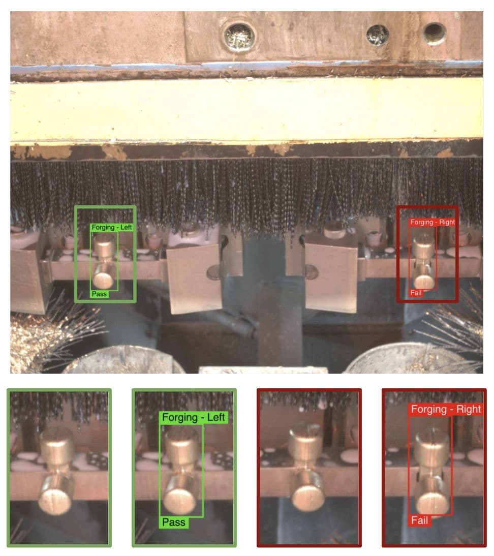 Robotic Arm Loading Verification - Manufacturing case study image showing real-time verification of robotic loading operations for zero-defect assembly