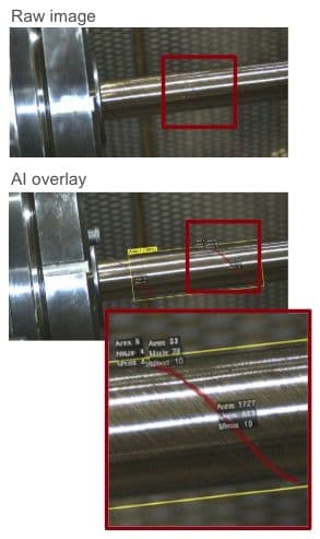 Wire Braiding Quality Control - Manufacturing case study image showing detecting braiding defects and ensuring consistent coverage in cable manufacturing
