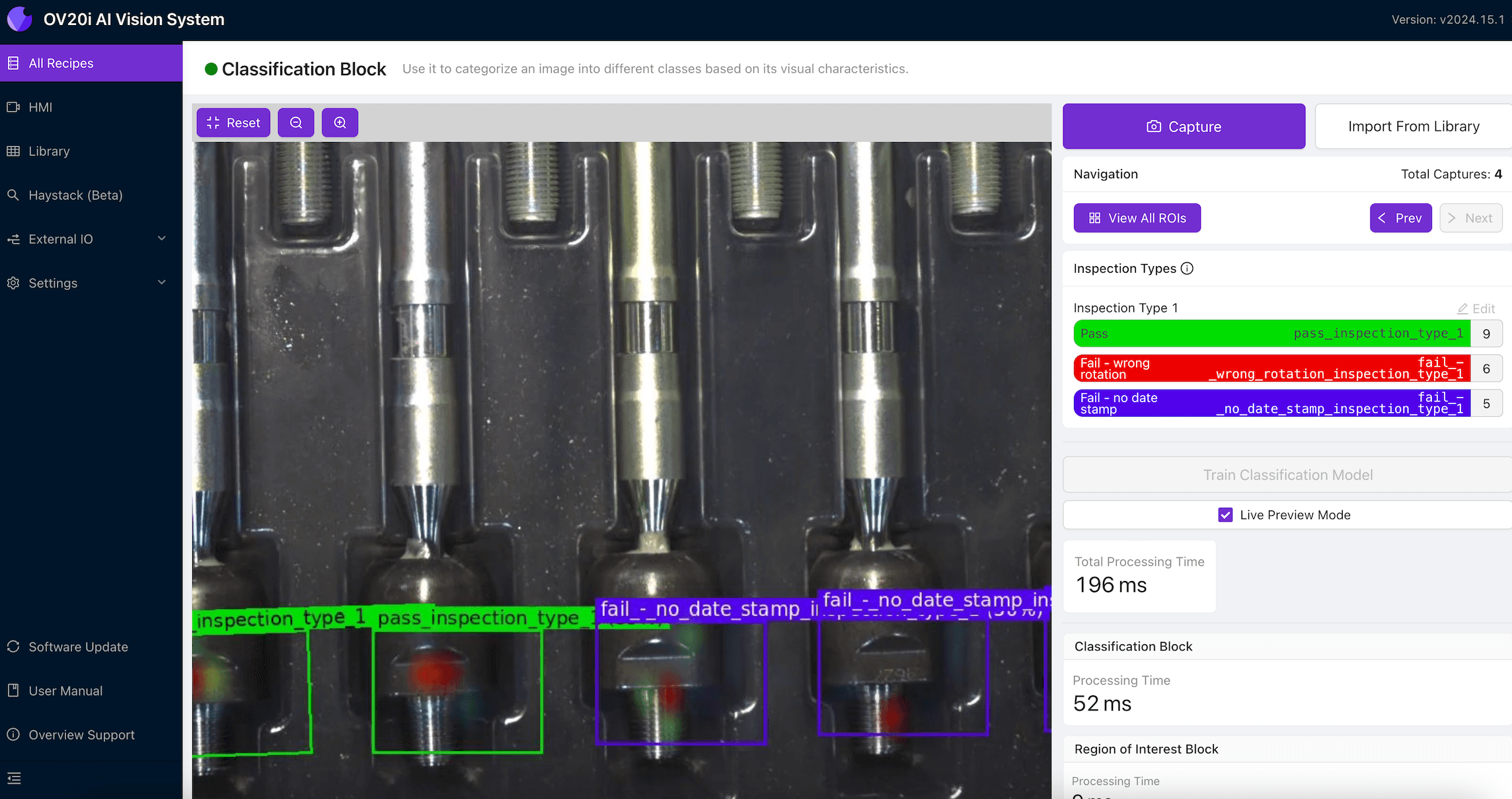 Component Inspection