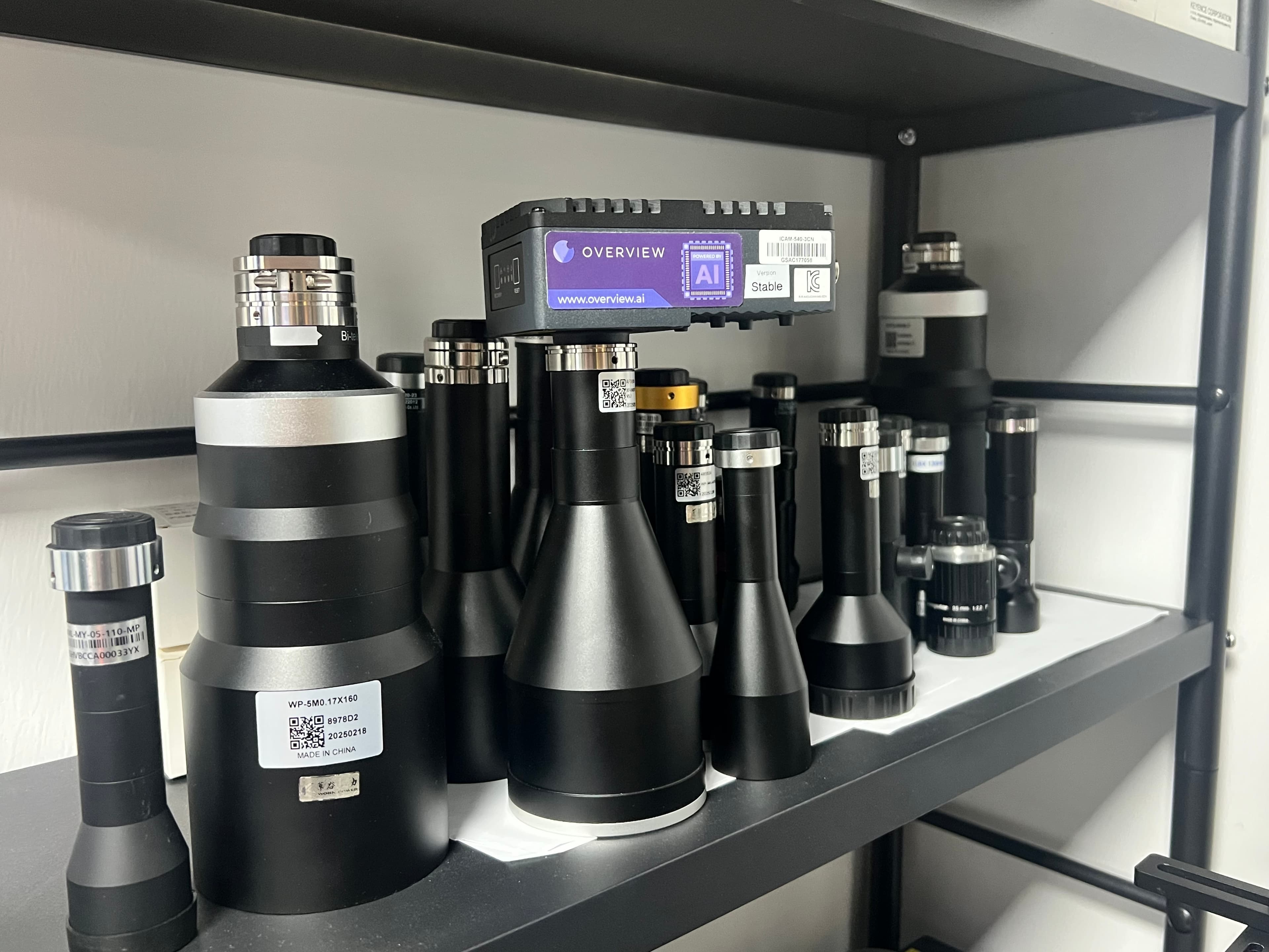 OV80i Vision System in industrial production environment