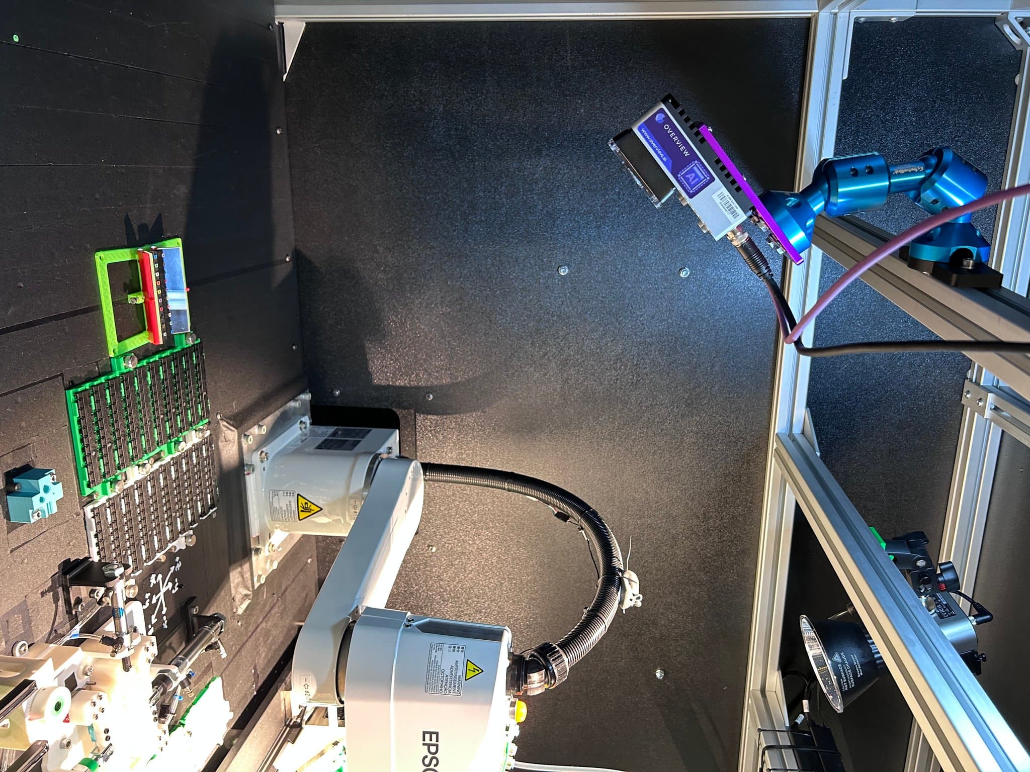Overview.ai OV20i AI-integrated camera system for production lines