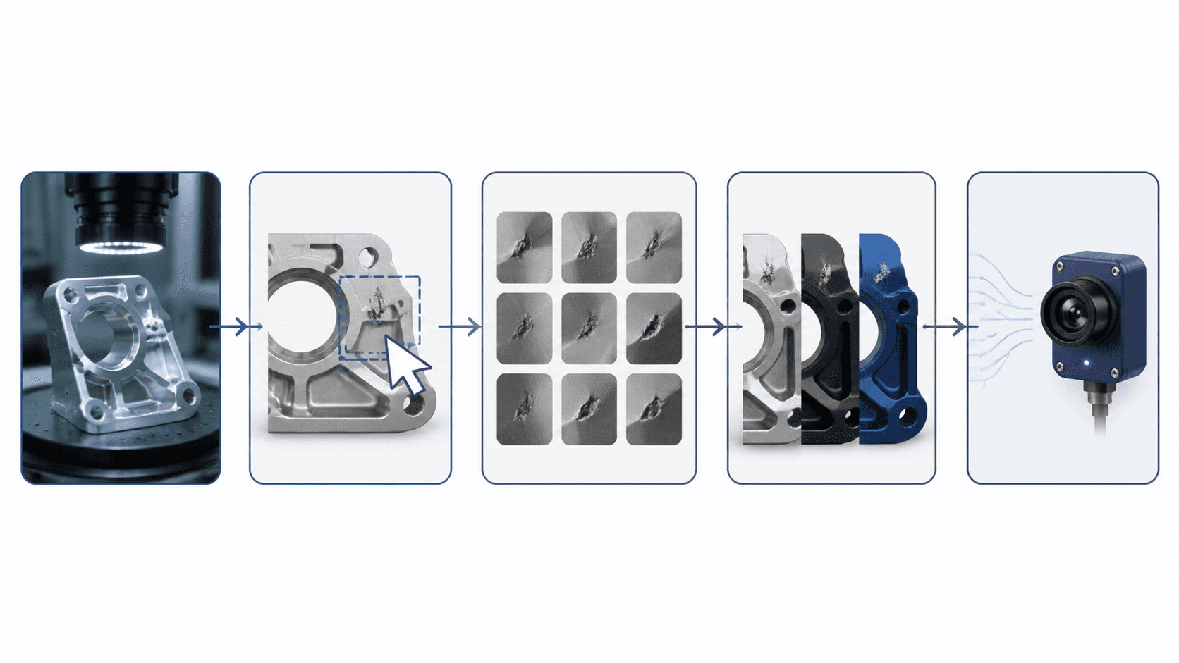 Synthetic defect data generation workflow: from good-part image to trained model
