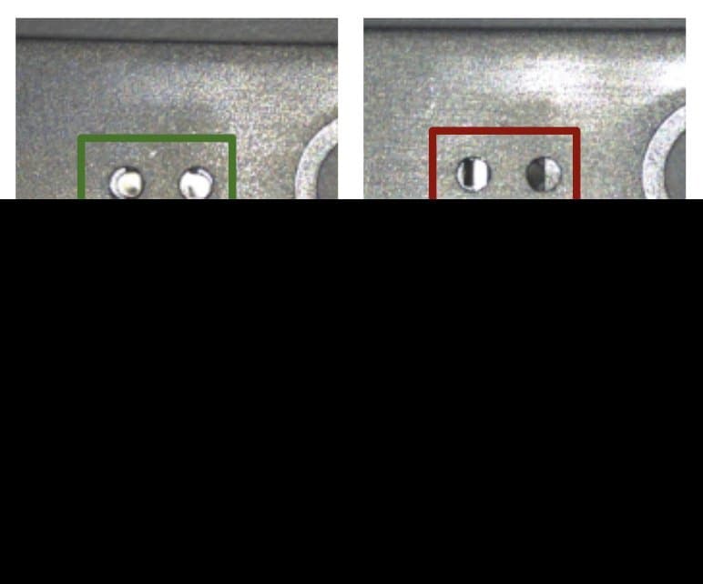 Multi-Part Component Presence Verification Multi-Part Component Presence Verification — Precision Parts defect inspection example