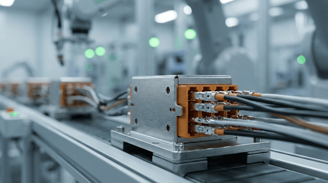 Plastic connector housing inspection